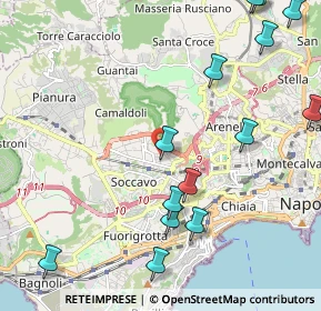 Mappa Via IV Novembre, 80126 Napoli NA, Italia (2.90786)