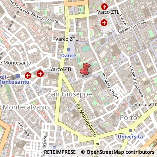 Mappa Piazza Ges? Nuovo,  33, 80134 Napoli, Napoli (Campania)