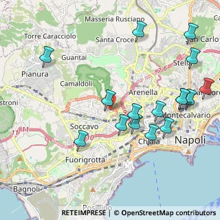 Mappa Via Antonio Carrelli, 80126 Napoli NA, Italia (2.5025)