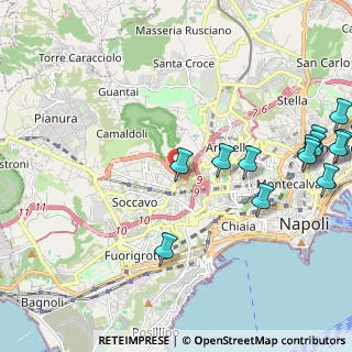 Mappa Via Antonio Carrelli, 80126 Napoli NA, Italia (2.93615)