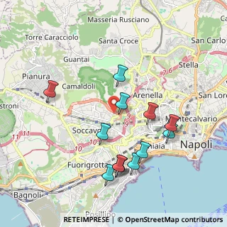 Mappa Via Antonio Carrelli, 80126 Napoli NA, Italia (2.12769)