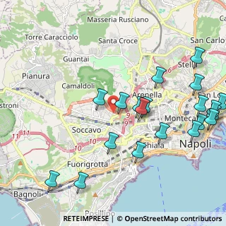 Mappa Via Antonio Carrelli, 80126 Napoli NA, Italia (2.702)