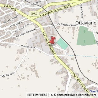 Mappa Via San Leonardo, 113, 80044 Ottaviano, Napoli (Campania)