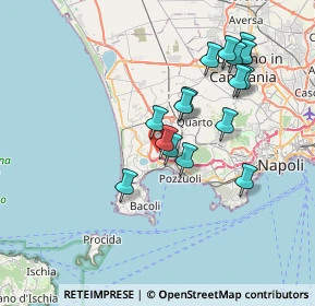 Mappa Via Diocleziano, 80078 Pozzuoli NA, Italia (7.21625)