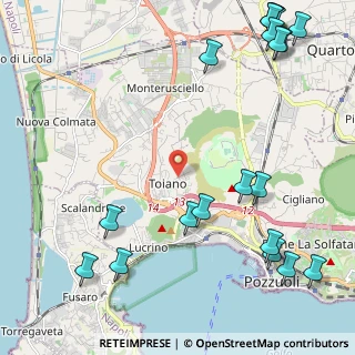 Mappa Via Diocleziano, 80078 Pozzuoli NA, Italia (3.3905)