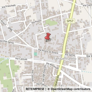 Mappa Via Matteo Parisi, 12, 80044 Ottaviano, Napoli (Campania)