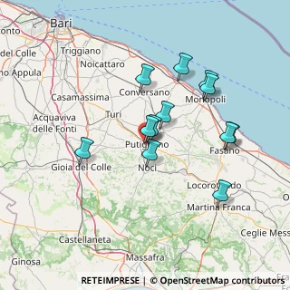 Mappa Via Antonio Gramsci, 70017 Putignano BA, Italia (13.6975)