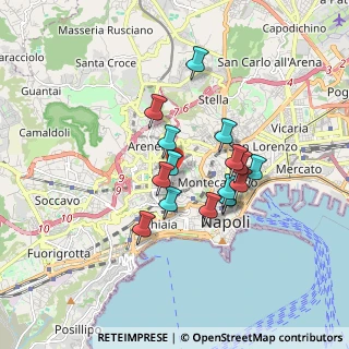 Mappa Via Settimio Severo Caruso, 80129 Napoli NA, Italia (1.48063)