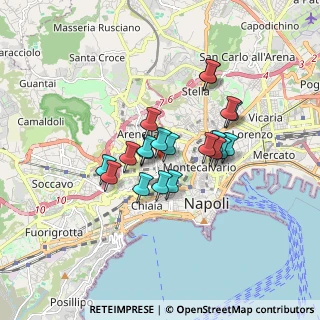 Mappa Via Settimio Severo Caruso, 80129 Napoli NA, Italia (1.374)