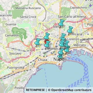 Mappa Via Settimio Severo Caruso, 80129 Napoli NA, Italia (1.52333)
