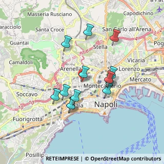Mappa Via Settimio Severo Caruso, 80129 Napoli NA, Italia (1.69)