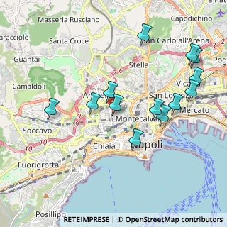 Mappa Via Settimio Severo Caruso, 80129 Napoli NA, Italia (2.20077)
