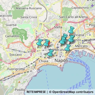 Mappa Via Settimio Severo Caruso, 80129 Napoli NA, Italia (1.51909)