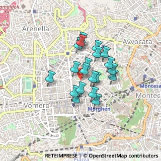 Mappa Via Settimio Severo Caruso, 80129 Napoli NA, Italia (0.329)