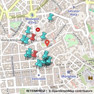 Mappa Via Settimio Severo Caruso, 80129 Napoli NA, Italia (0.246)