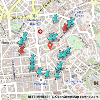 Mappa Via Settimio Severo Caruso, 80129 Napoli NA, Italia (0.274)