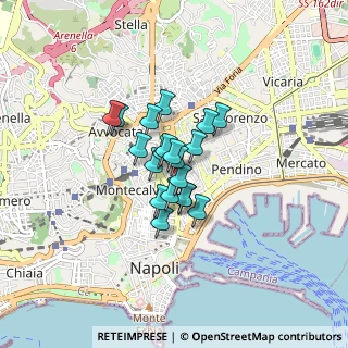 Mappa 80134, 80134 Napoli NA, Italia (0.5255)