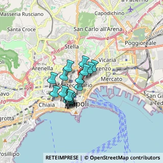 Mappa SU APPUNTAMENTO, 80134 Napoli NA, Italia (1.24167)