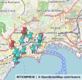 Mappa 80134, 80134 Napoli NA, Italia (2.1525)