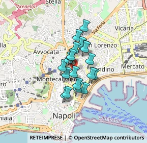 Mappa 80134, 80134 Napoli NA, Italia (0.5515)