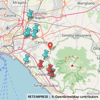 Mappa Via Santa, 80040 Massa di Somma NA, Italia (4.69273)
