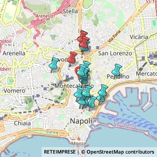 Mappa Piazzetta Bianchi Allo Spirito Santo, 80134 Napoli NA, Italia (0.6675)