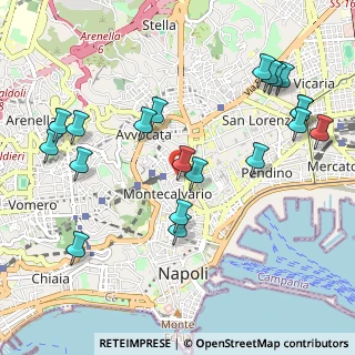 Mappa Piazzetta Bianchi Allo Spirito Santo, 80134 Napoli NA, Italia (1.2665)