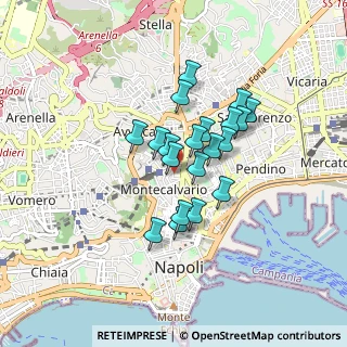 Mappa Piazzetta Bianchi Allo Spirito Santo, 80134 Napoli NA, Italia (0.674)