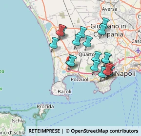Mappa Via Lucio Calpurnio, 80078 Pozzuoli NA, Italia (6.64944)