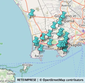 Mappa Via Lucio Calpurnio, 80078 Pozzuoli NA, Italia (6.7185)