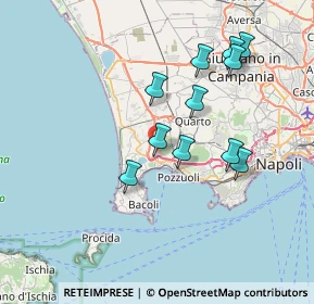 Mappa Via Lucio Calpurnio, 80078 Pozzuoli NA, Italia (7.20091)