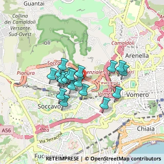 Mappa Via Nuova Verdolino, 80126 Napoli NA, Italia (0.701)