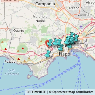 Mappa Via Nuova Verdolino, 80126 Napoli NA, Italia (3.4425)