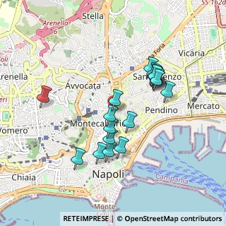 Mappa Vico Quercia, 80134 Napoli NA, Italia (0.889)
