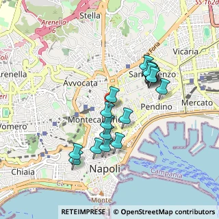 Mappa Via Domenico Capitelli, 80134 Napoli NA, Italia (0.8905)