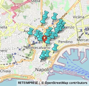 Mappa Via Nina Moscati, 80134 Napoli NA, Italia (0.6375)