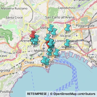 Mappa Via Domenico Capitelli, 80134 Napoli NA, Italia (1.18)