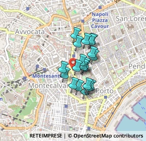 Mappa Piazza Sette Settembre, 80134 Napoli NA, Italia (0.2825)
