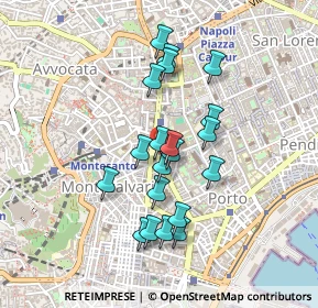 Mappa Via Nina Moscati, 80134 Napoli NA, Italia (0.408)