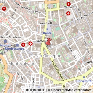 Mappa Via Sant'Anna dei Lombardi, 5, 80134 Napoli, Napoli (Campania)