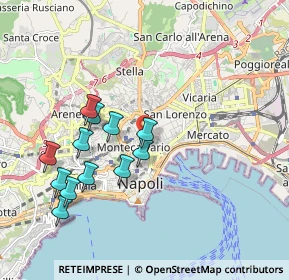 Mappa Via Nina Moscati, 80134 Napoli NA, Italia (2.02083)