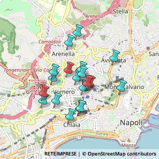 Mappa Piazza Cosimo Fanzago, 80129 Napoli NA, Italia (0.783)