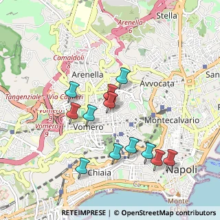 Mappa Piazza Cosimo Fanzago, 80129 Napoli NA, Italia (0.97167)