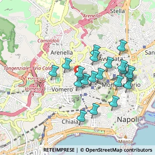 Mappa Piazza Cosimo Fanzago, 80129 Napoli NA, Italia (0.9585)