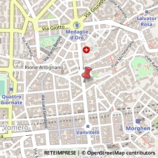 Mappa Via Gian Lorenzo Bernini, 96, 80129 Napoli, Napoli (Campania)