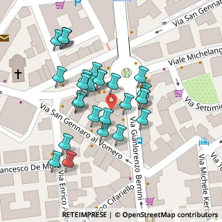 Mappa Piazza Cosimo Fanzago, 80129 Napoli NA, Italia (0.02963)