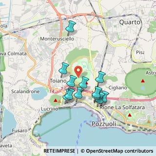 Mappa Via Umberto Saba, 80078 Pozzuoli NA, Italia (1.60917)