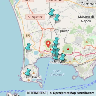 Mappa Via Umberto Saba, 80078 Pozzuoli NA, Italia (3.57727)