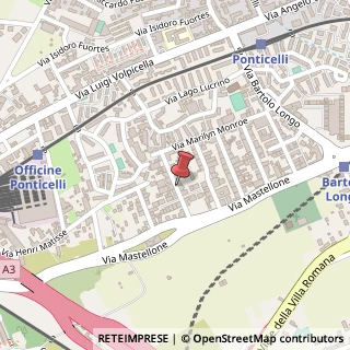 Mappa Via Roberto Rossellini,  30, 80147 Napoli, Napoli (Campania)