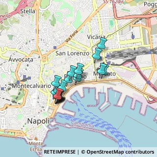 Mappa Piazzetta Oronzo de Donno, 80122 Napoli NA, Italia (0.726)